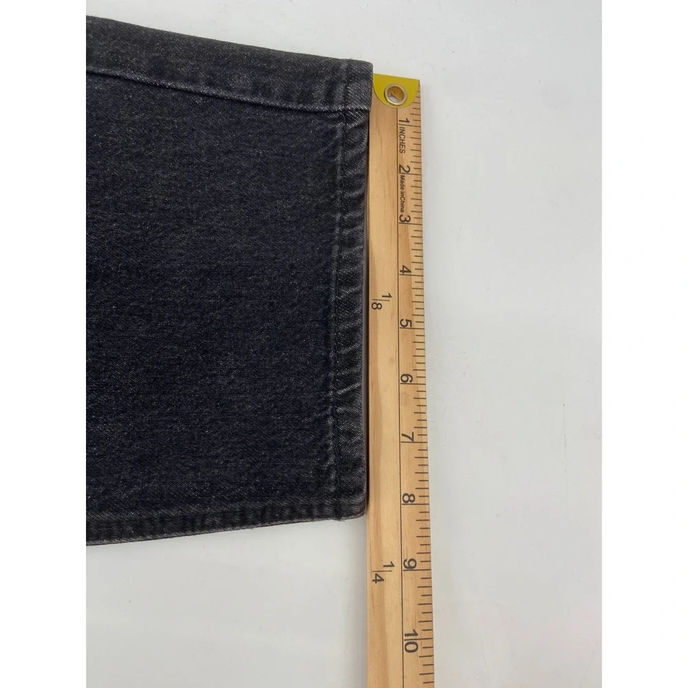 Levis 541 Jeans Men 40x30 Black Athletic Taper Workwear Reinforced Double Knee